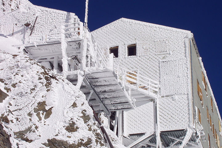 Anbau Mönchsjochhütte 2003/04